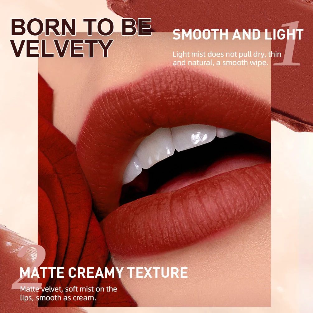 :  💋 QIBEST 2pcs Lipstick & Lipliner Pen Set – Matte Nude Waterproof Duo