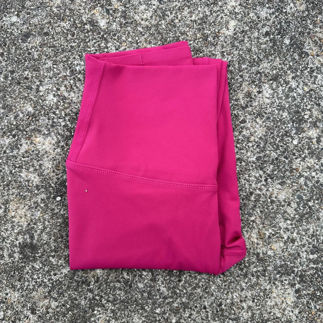 🧘 Solid Color High Waist Yoga Leggings – Buttery Soft Women’s Sport Pants
