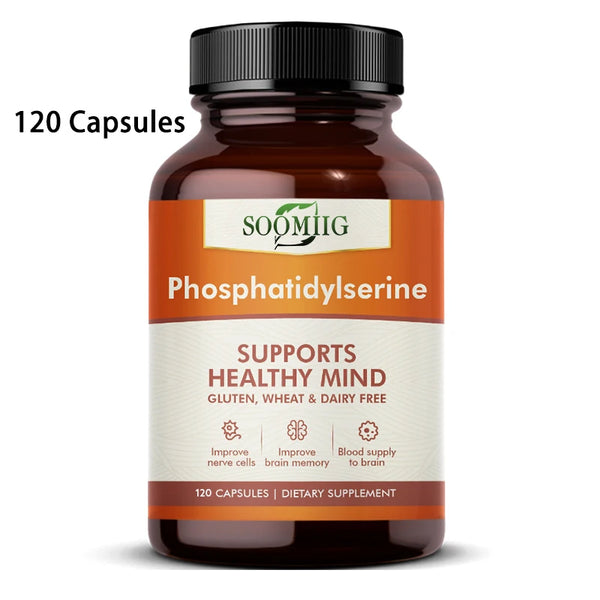Phosphatidylserine 120 mg Brain Support Capsules