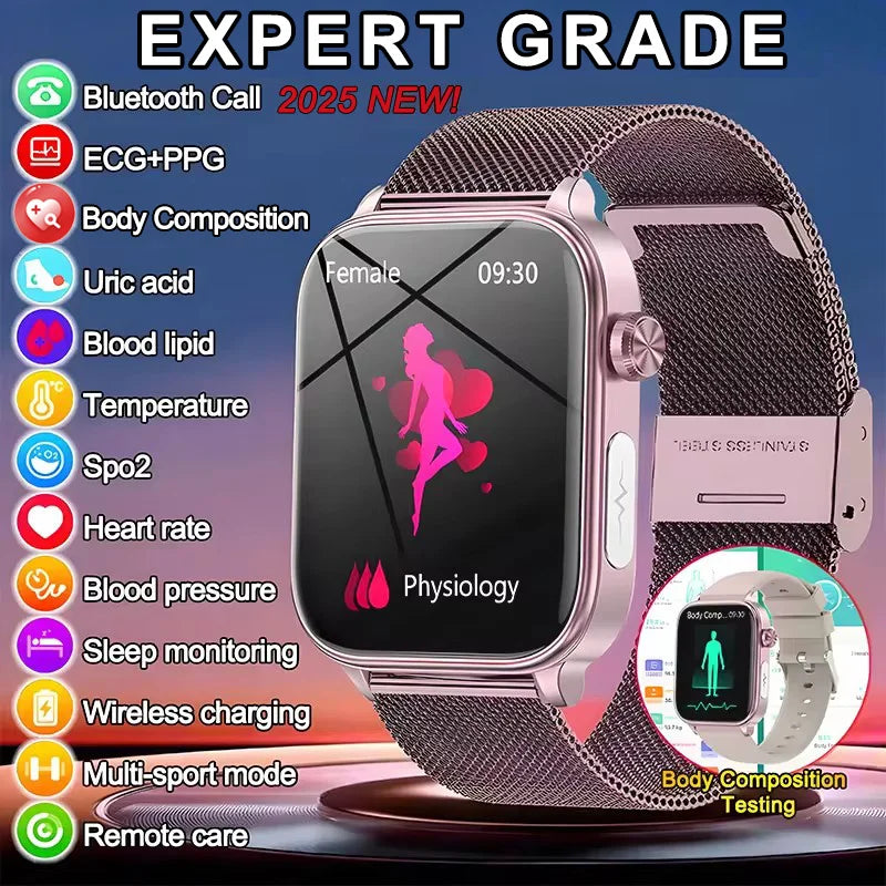 2025 ECG+PPG Smartwatch