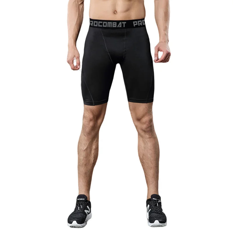 :  💪 Men’s Bodybuilding Compression Workout Shorts – Muscle Alive