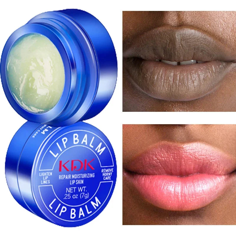 💖 Dark Lip Balm & Lightening Melanin Mask – Exfoliate, Moisturize & Brighten
