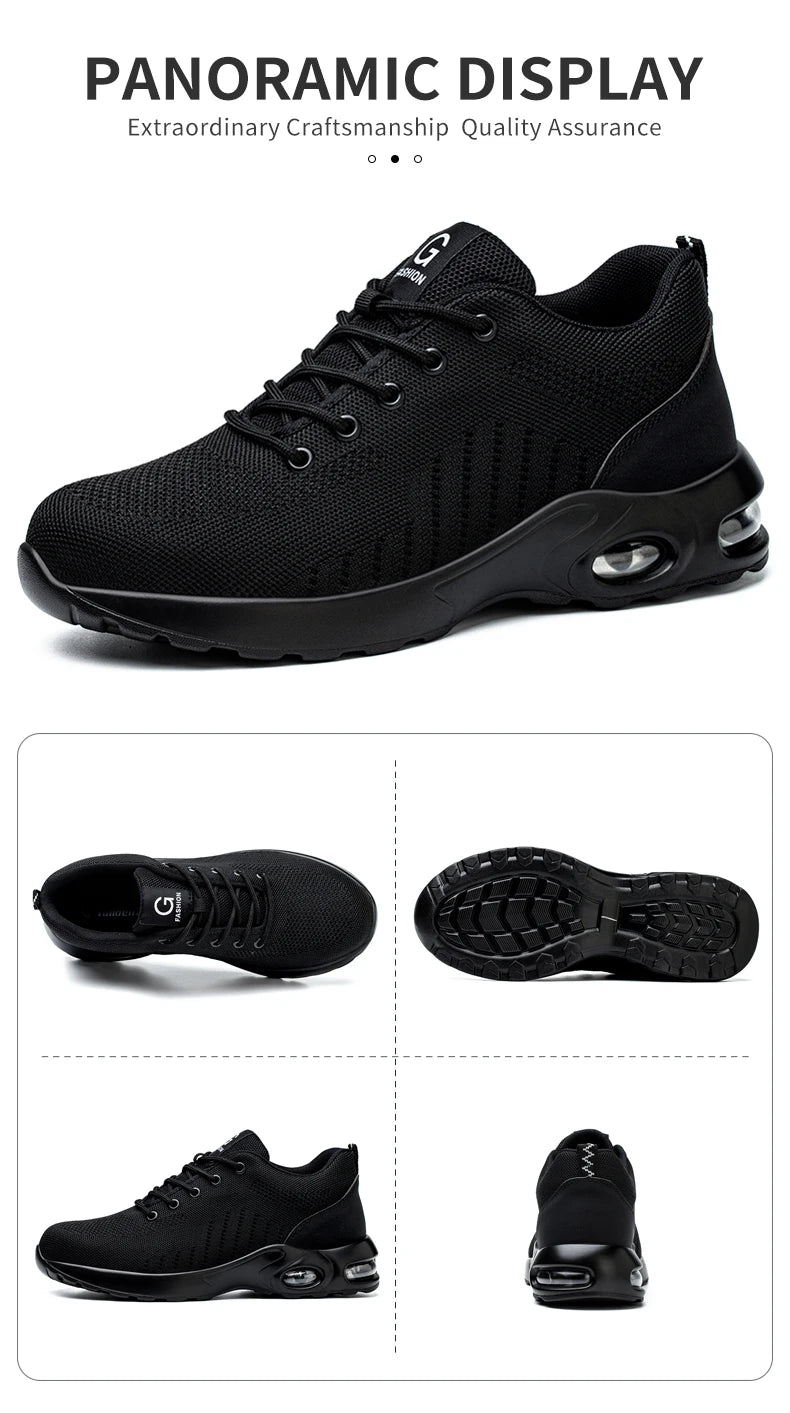 Men’s Safety Boots – Steel Toe Cap Work Sneakers