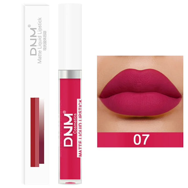 💄 18 Colors Matte Velvet Lip Glaze – Waterproof, Long-Lasting Lip Color