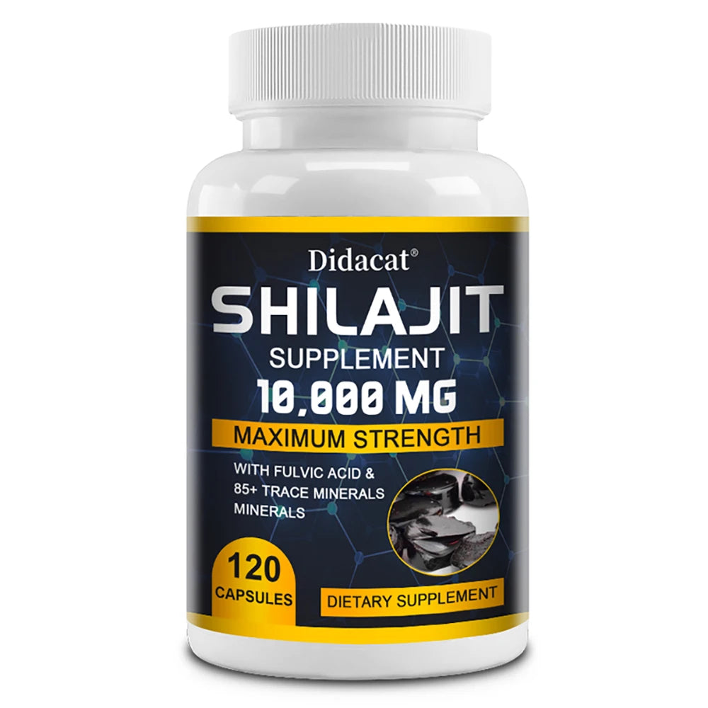 Pure Shilajit Supplement with Fulvic Acid & Trace Minerals