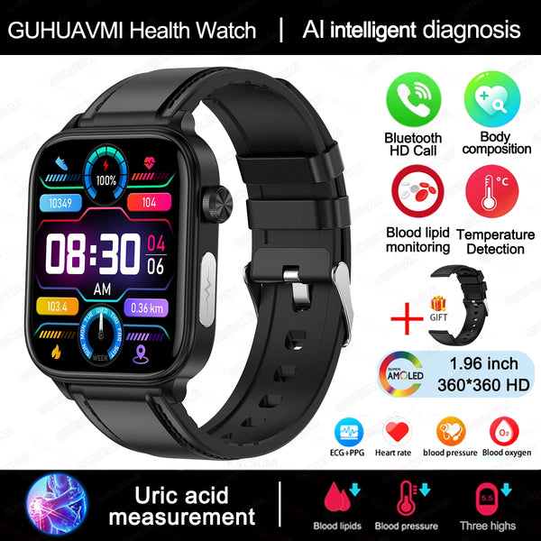 2025 ECG+PPG Smartwatch