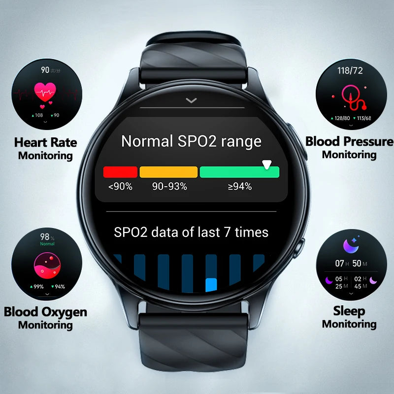 KUMI GW5 1.39" Smartwatch – IP68 Waterproof & Bluetooth Call