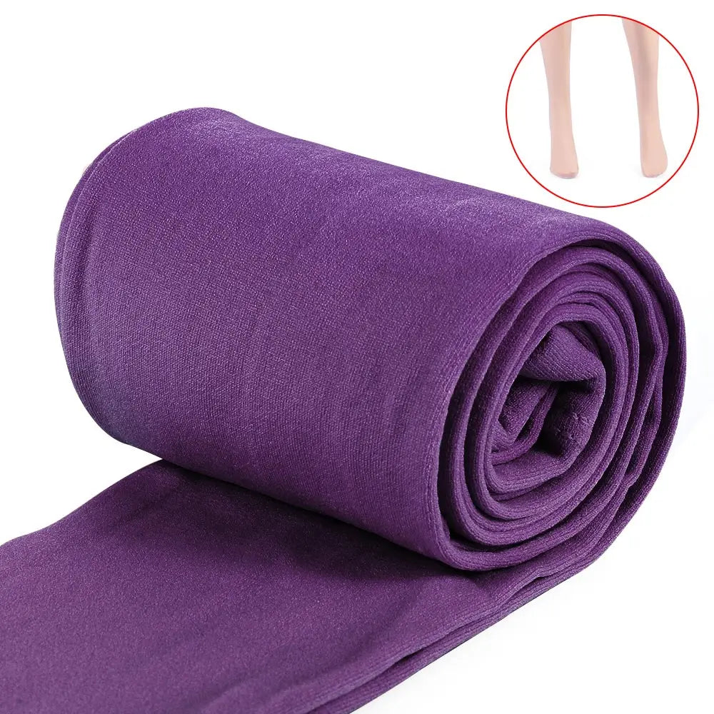❄️ Women’s Winter Thermal Warm Thick Pantyhose – Fluff Lined Slim Leggings