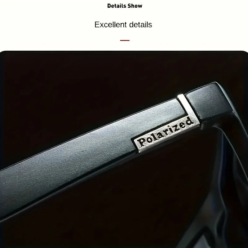 2pcs Square Polarized Sunglasses – Summer-Ready Style & Glare-Free Vision