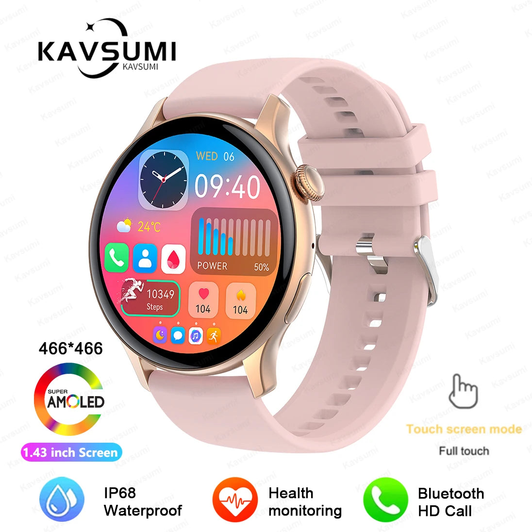 2024 NFC Smartwatch for Women