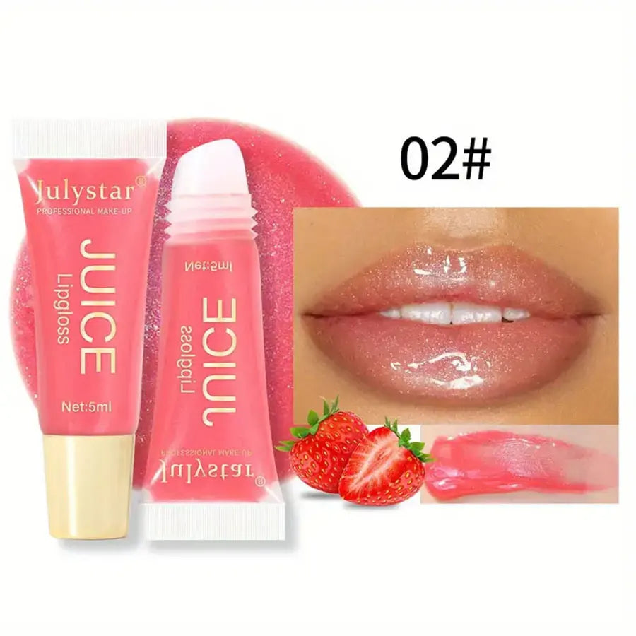 Crystal Clear Jelly Lip Oil – Glossy, Juicy & Ultra-Moisturizing