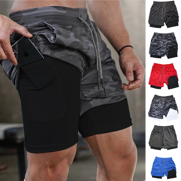 🩳 Men’s Multi-Pocket Fitness & Casual Shorts – Everyday Comfort & Performance