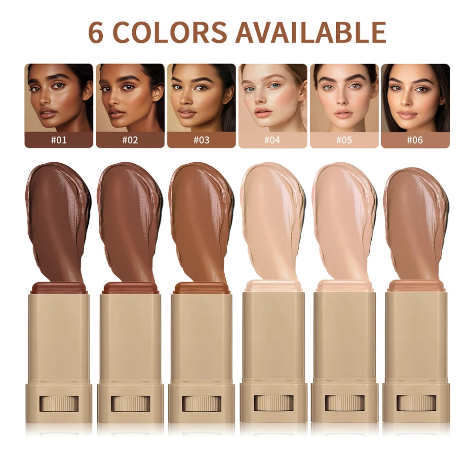 Serum-Boosted Stick Foundation – Smooth, Plump & Glow On the Go