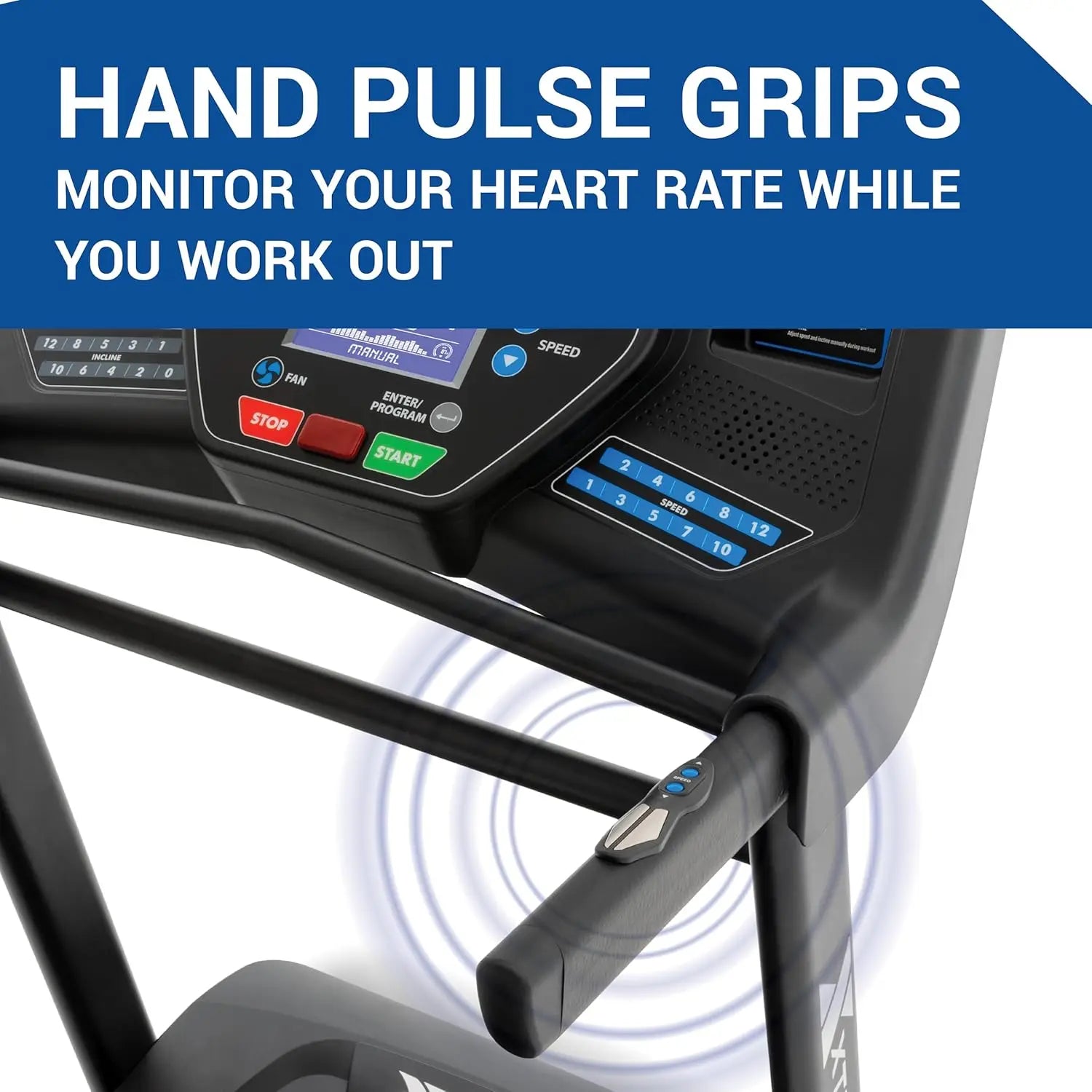 Premium Folding Smart Treadmill with Speed & Incline Controls