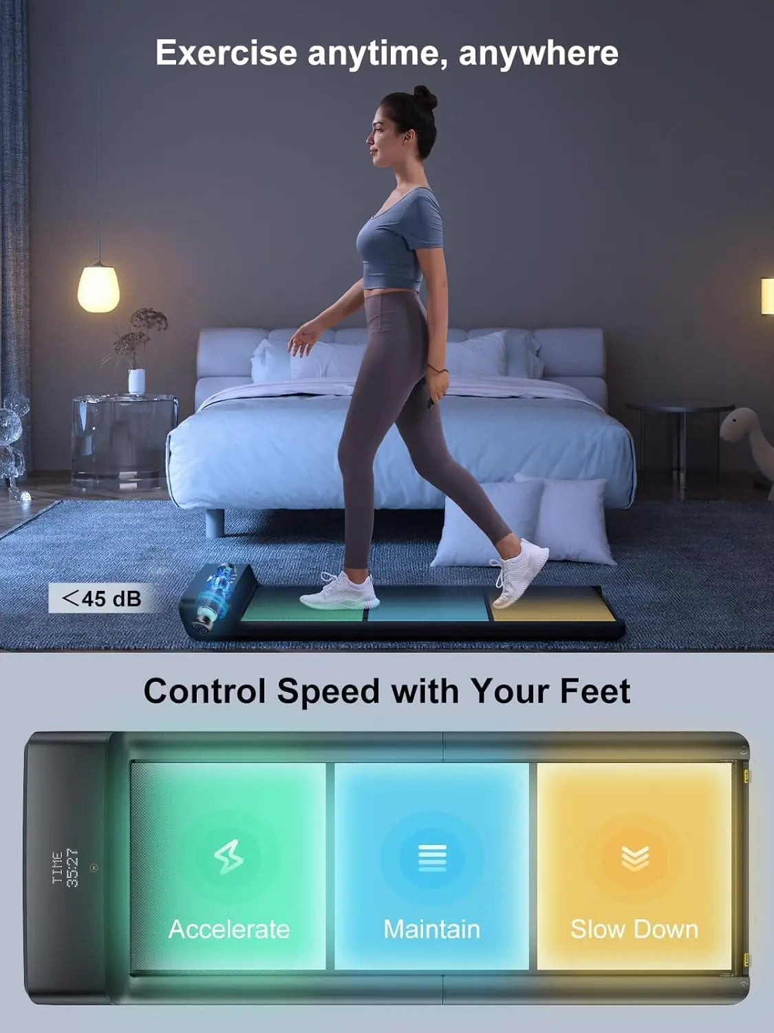 Smart Walk Slim Foldable Walking Pad