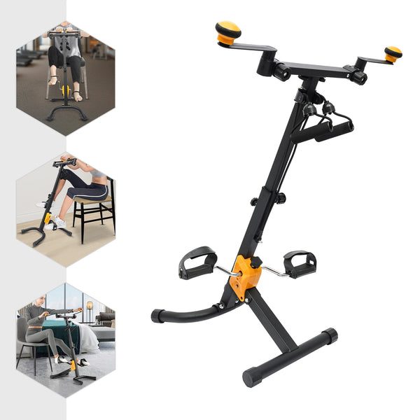 Folding Adjustable Pedal Exercise Bike for Seniors
