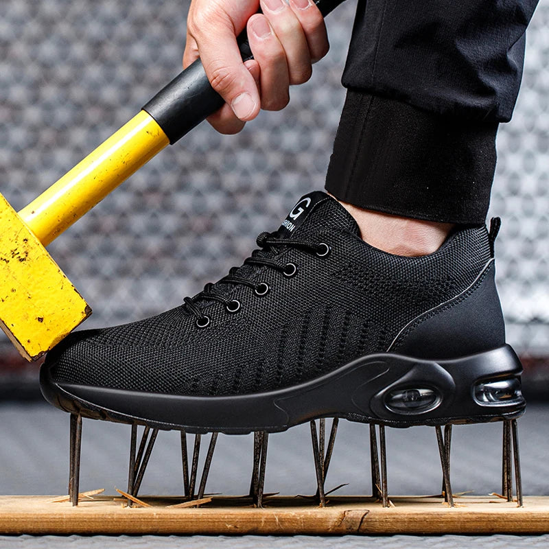 Men’s Safety Boots – Steel Toe Cap Work Sneakers
