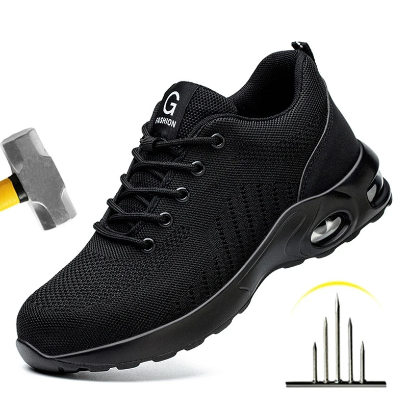 Men’s Safety Boots – Steel Toe Cap Work Sneakers