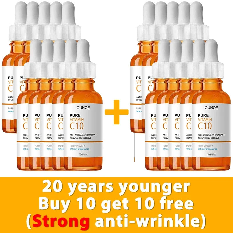 🍊 Vitamin C Wrinkle Remover Face Serum – Lifting, Firming & Brightening