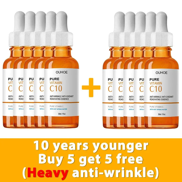 🍊 Vitamin C Wrinkle Remover Face Serum – Lifting, Firming & Brightening