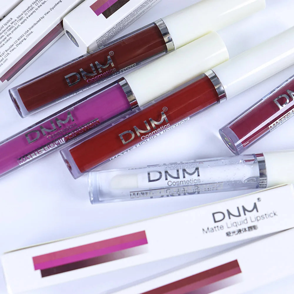💄 18 Colors Matte Velvet Lip Glaze – Waterproof, Long-Lasting Lip Color