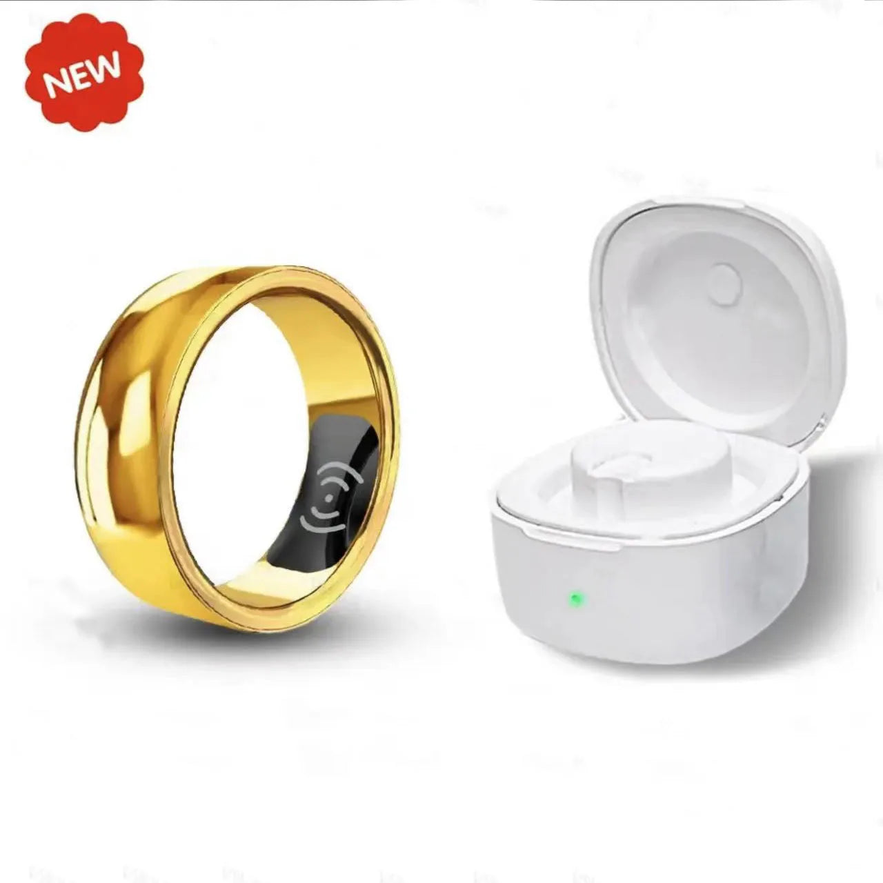 SR200 Smart Ring – Health Tracker with Heart Rate & Oxygen Monitor