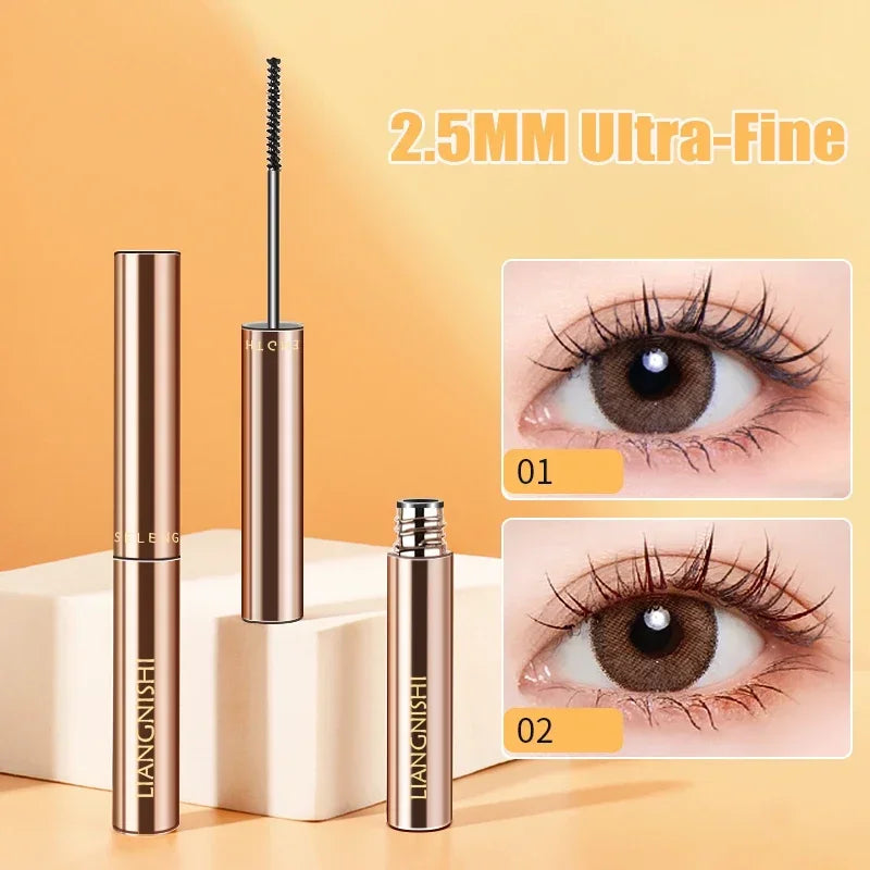 💫 Silk Fiber Matte Mascara – Ultra-Fine Brush Lengthening & Curling