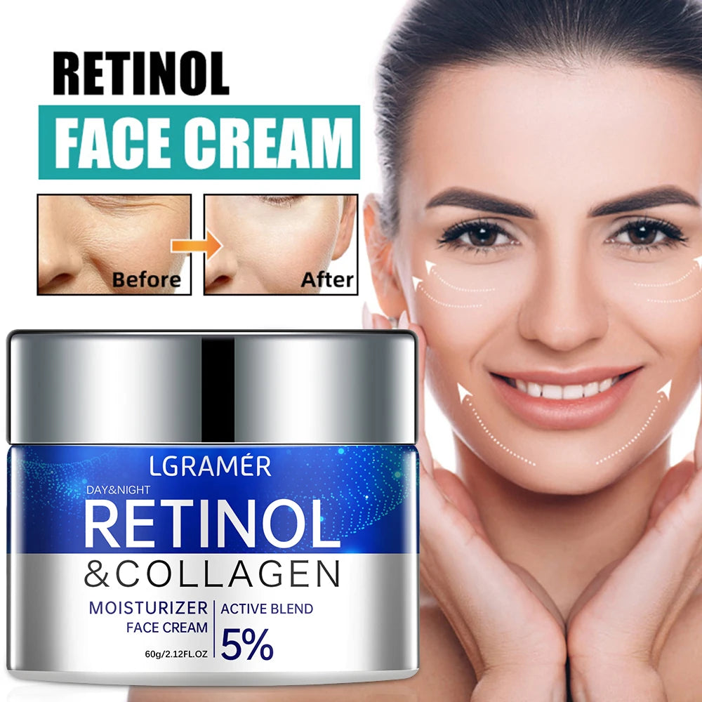 🌟 Retinol Wrinkle Removing Cream – Anti-Aging & Firming Skincare