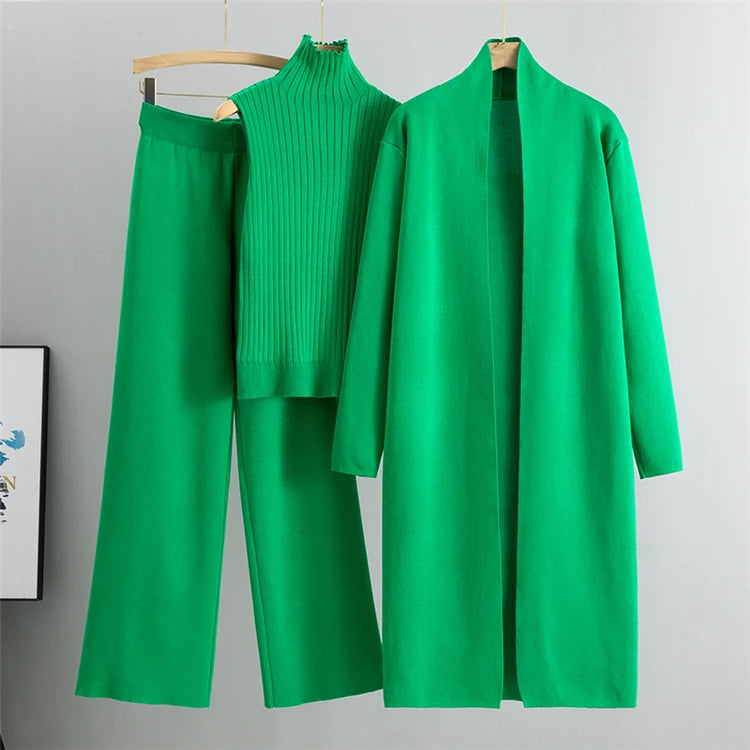 👗 3PCS Solid Tape Patch Tank Top & Pants Set with Coat – Women’s Casual Tracksuit