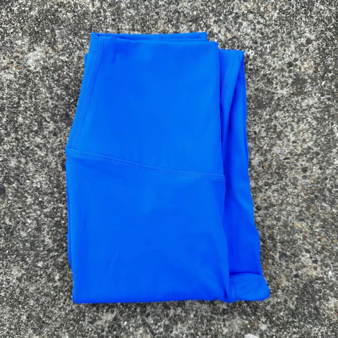 🧘 Solid Color High Waist Yoga Leggings – Buttery Soft Women’s Sport Pants