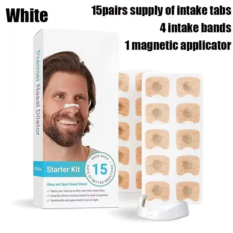 15 Pairs Magnetic Nasal Breathing Dilators – Breathe Better, Sleep Deeper, Train Harder