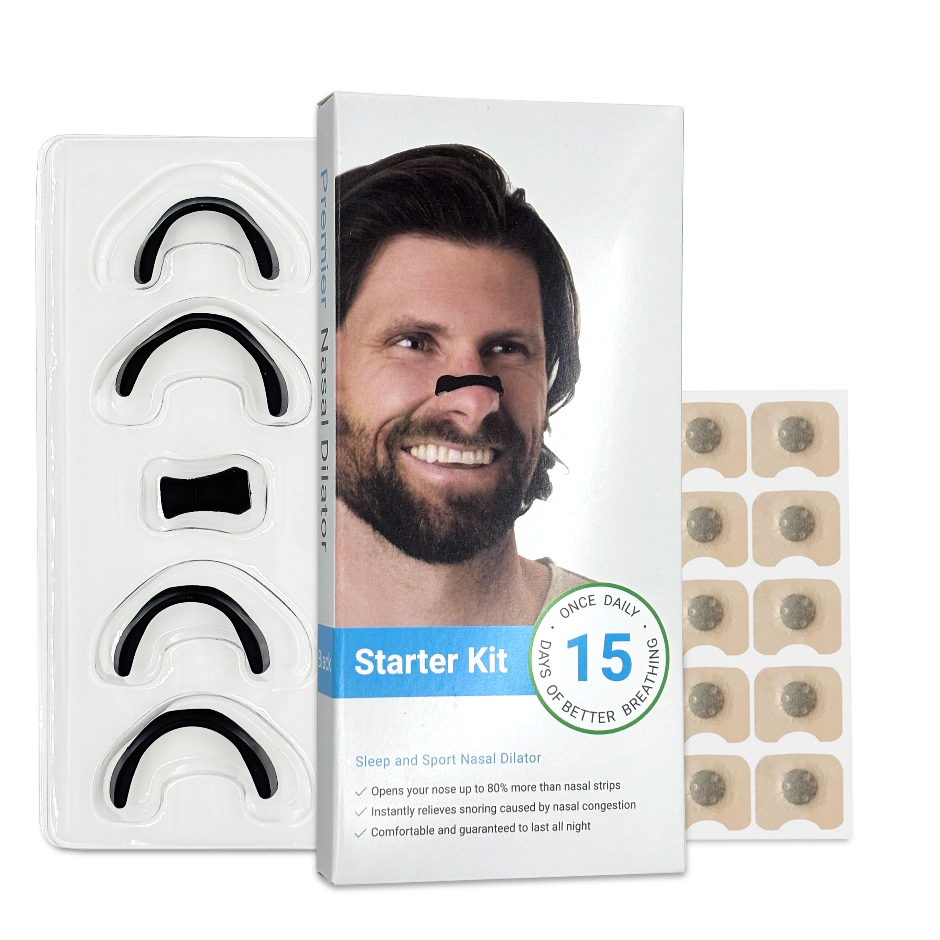 15 Pairs Magnetic Nasal Breathing Dilators – Breathe Better, Sleep Deeper, Train Harder