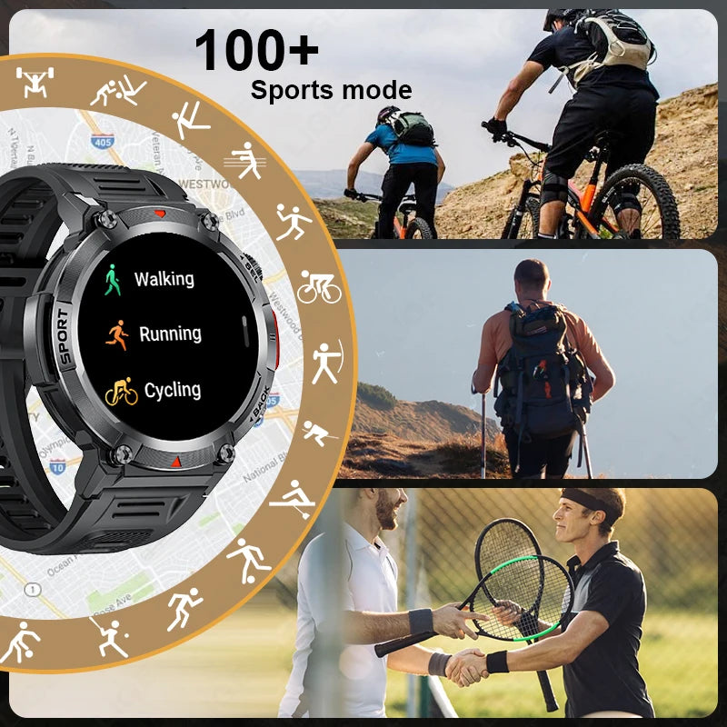 LIGE Flashlight Smartwatch