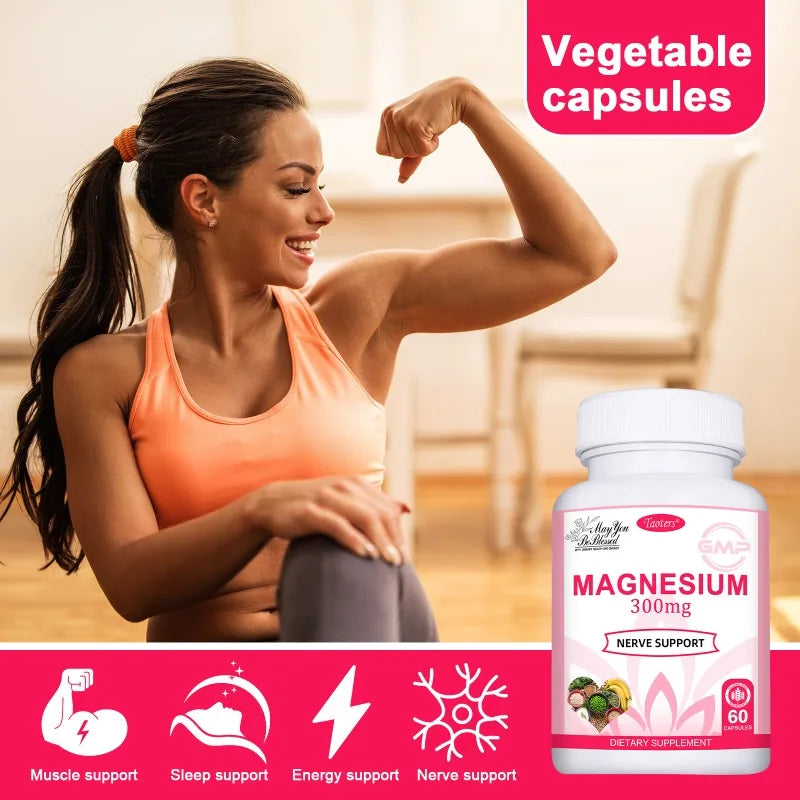 Triple Magnesium Complex 300 mg (Glycinate, Malate & Citrate)