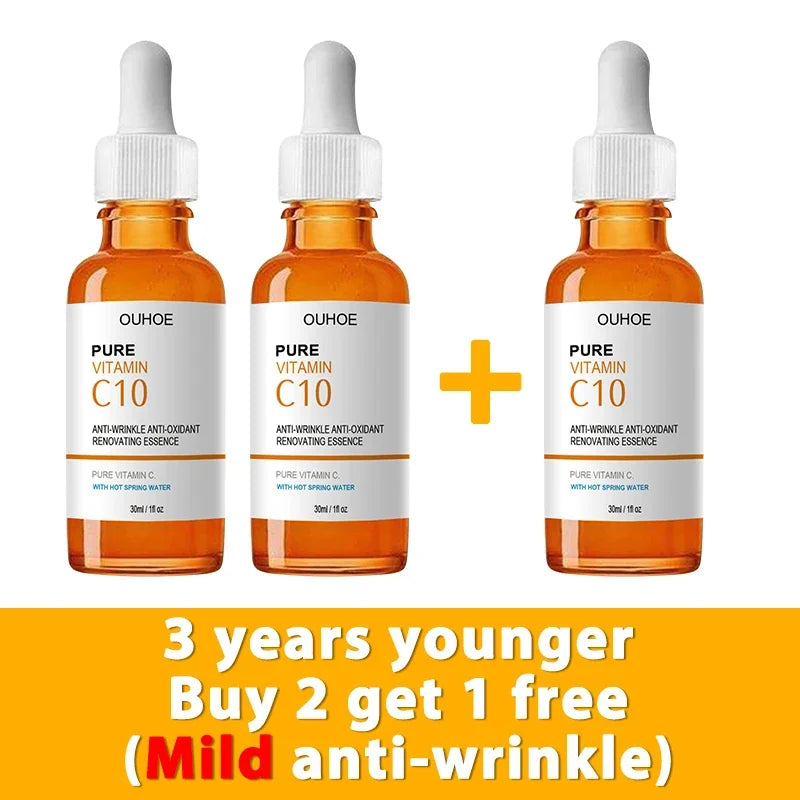 🍊 Vitamin C Wrinkle Remover Face Serum – Lifting, Firming & Brightening