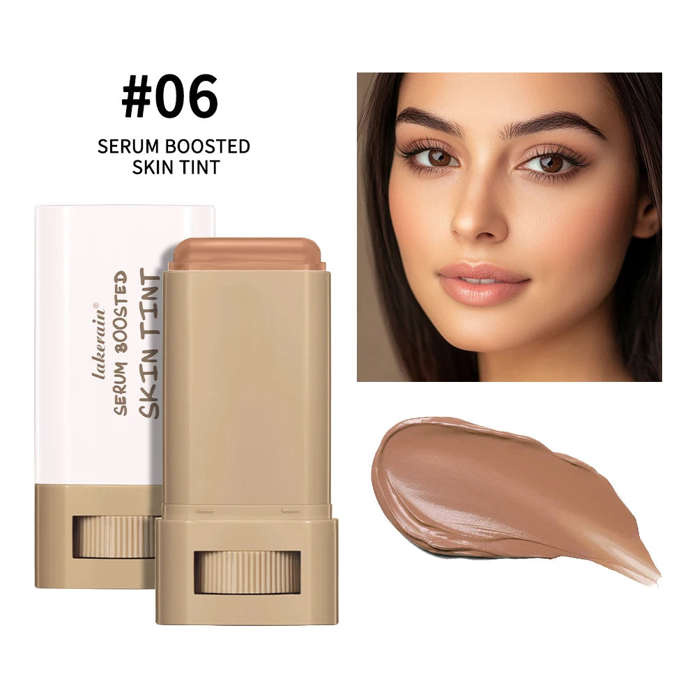 Serum-Boosted Stick Foundation – Smooth, Plump & Glow On the Go