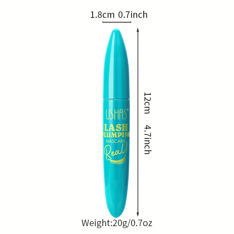 🌟 USHAS Ultra Long Lasting 4D Waterproof Mascara – Fiber Lash Extension