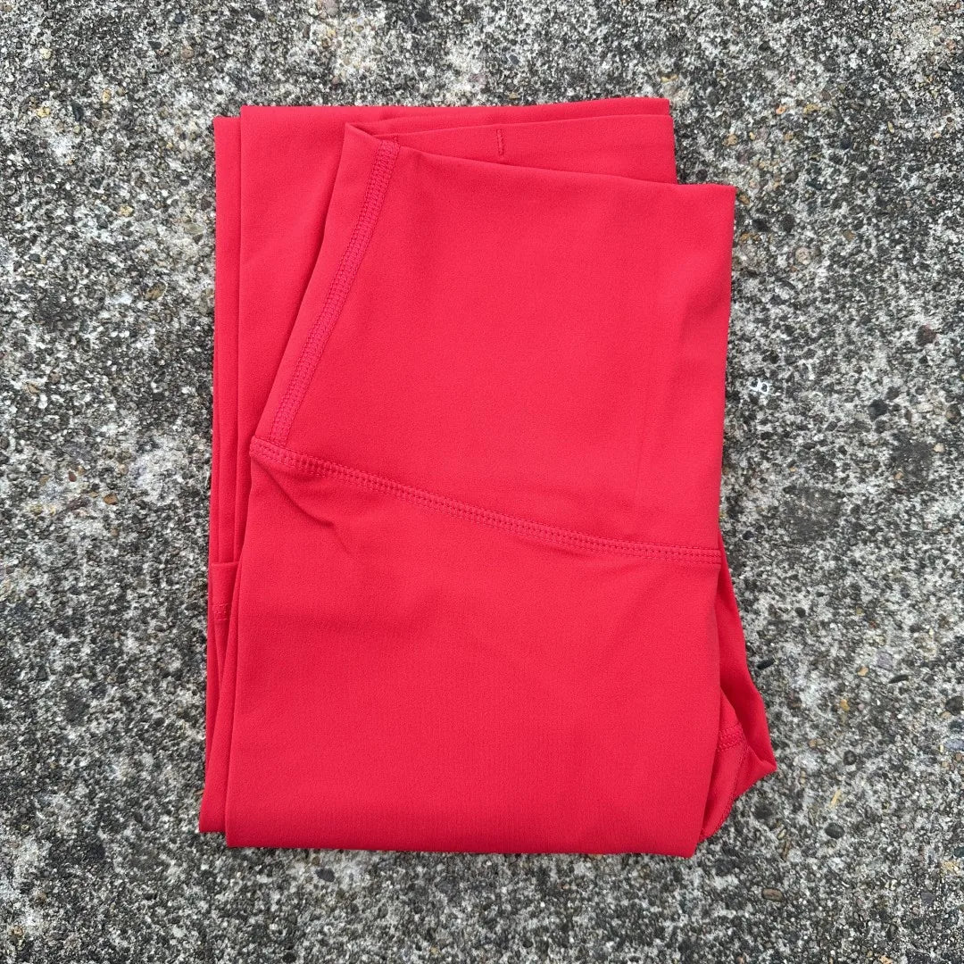 🧘 Solid Color High Waist Yoga Leggings – Buttery Soft Women’s Sport Pants