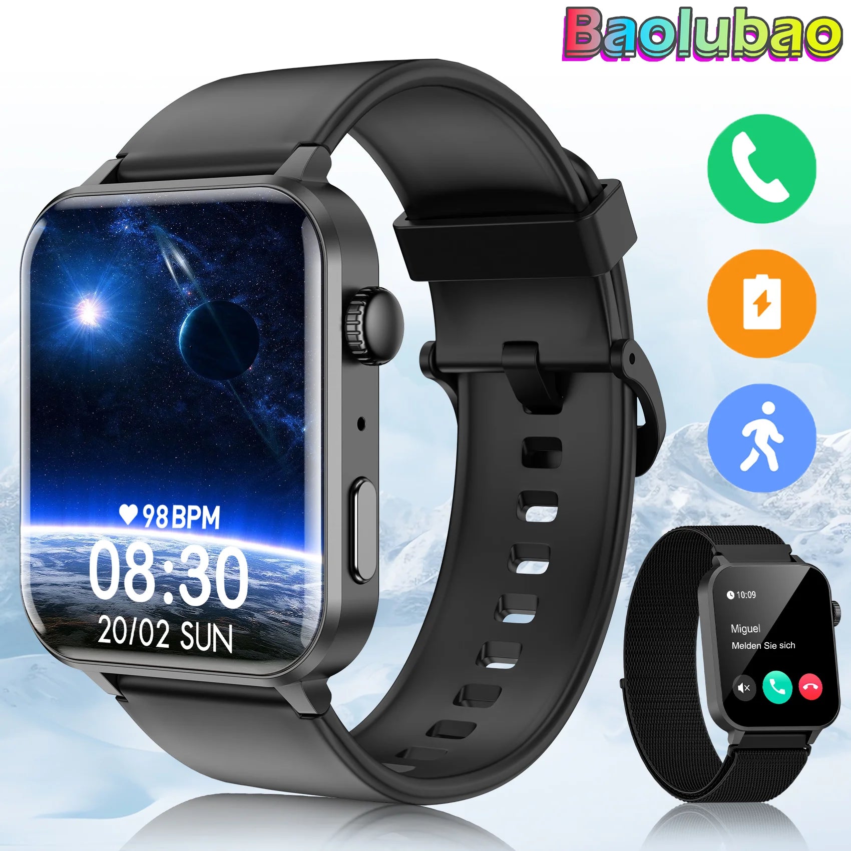 Baolubao 1.85" Smartwatch