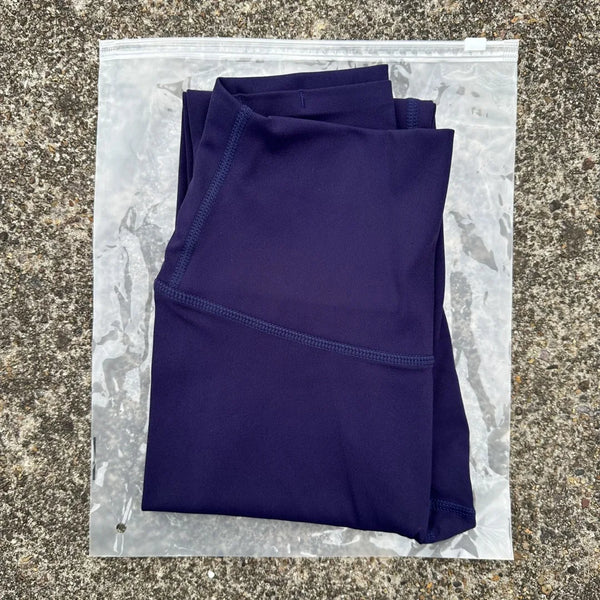 🧘 Solid Color High Waist Yoga Leggings – Soft Athletic Sport Pants