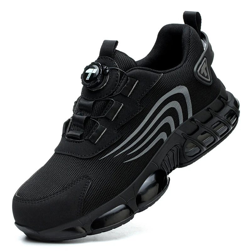 👟 Rotary Button Safety Shoes – Fashion Meets Protection