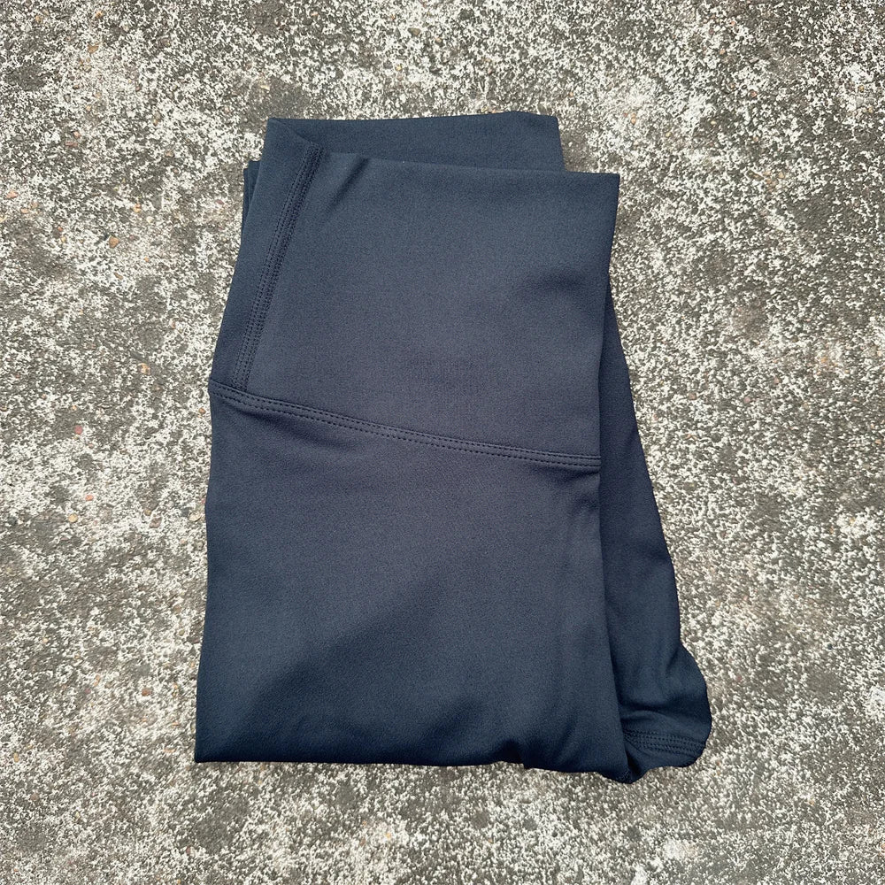 🧘 Solid Color High Waist Yoga Leggings – Buttery Soft Women’s Sport Pants