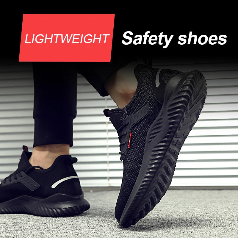 🛠️ Steel Toe Work Sneakers – Indestructible Safety & Style