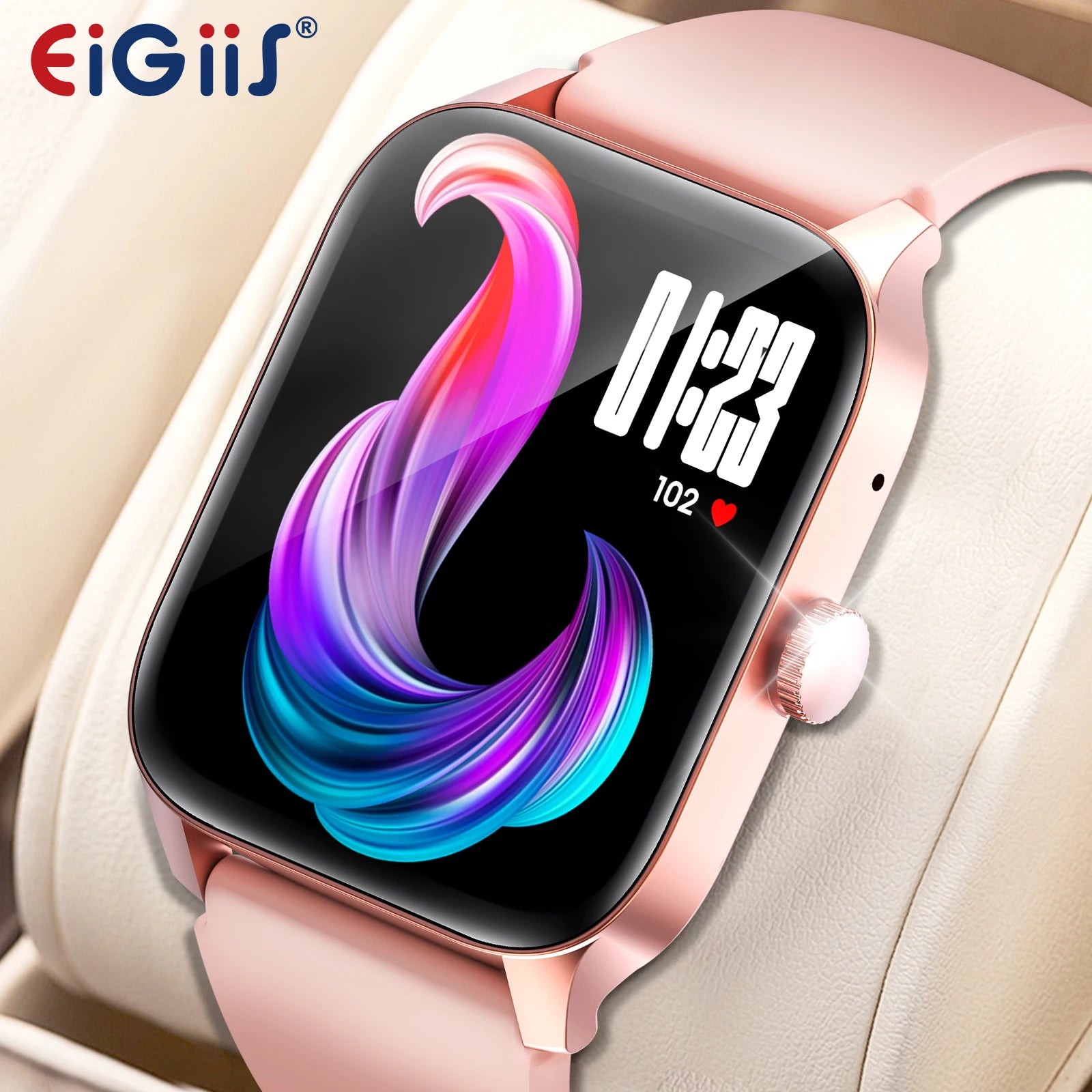 LaNikar QS56 Smartwatch – 1.83" TFT Bluetooth Call & Health Monitor