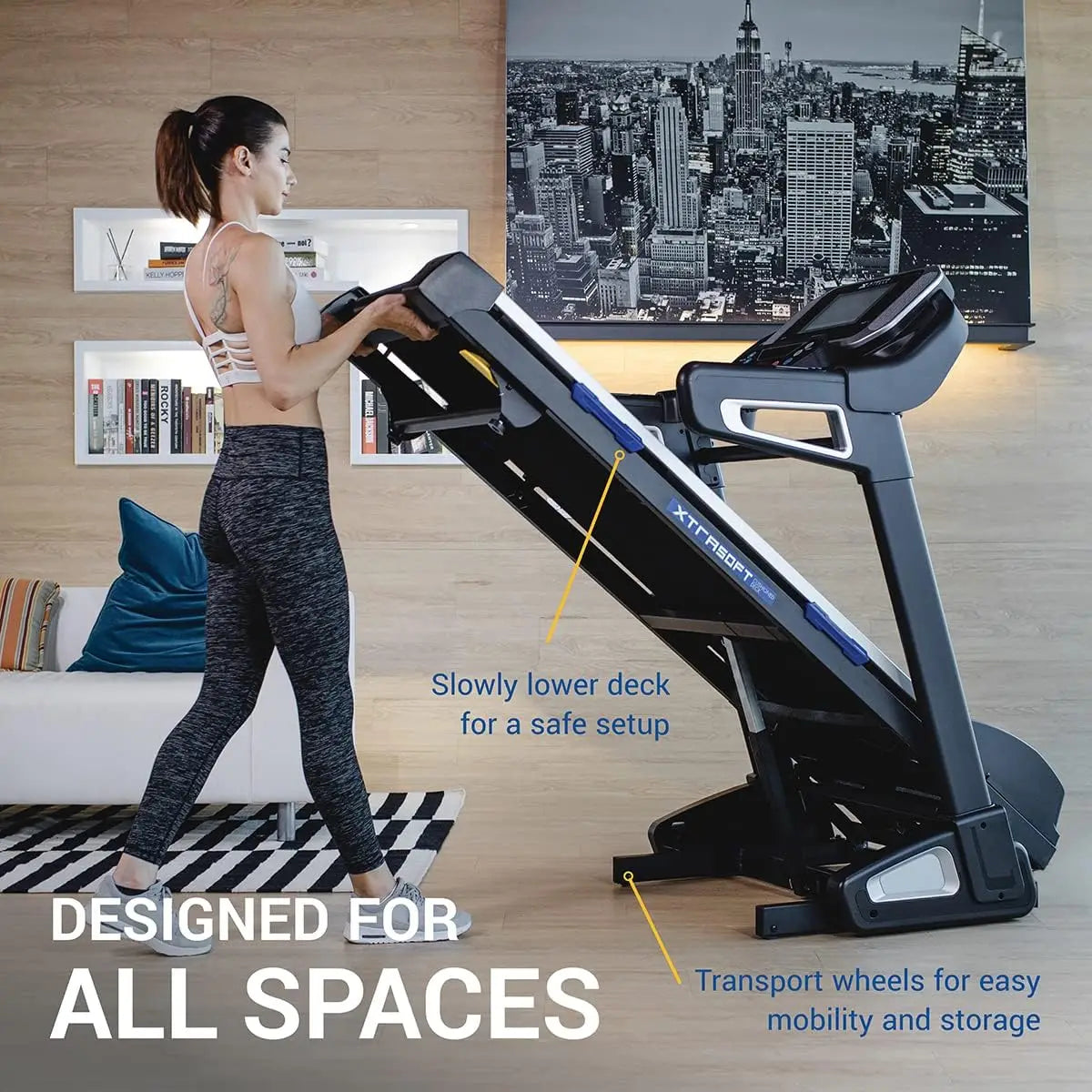 Fitness Sport Premium Folding Smart Treadmill