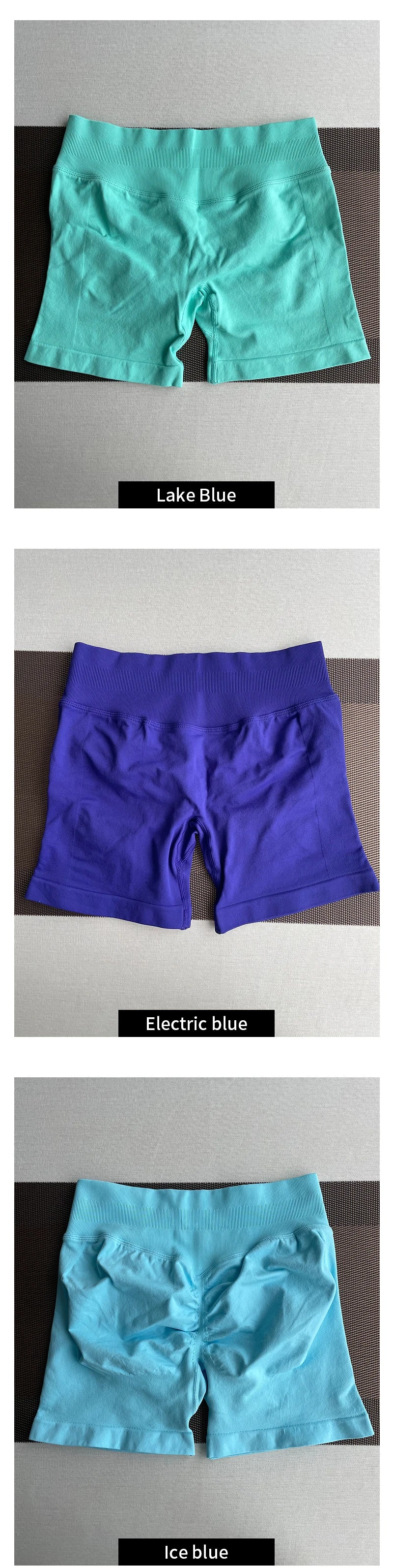 🩷 TKITK Women’s Seamless Shorts – Fitness, Yoga & Cycling Wear