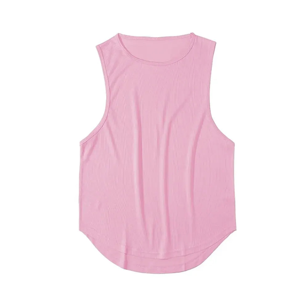 :  🏃‍♂️ Summer Marathon Quick Dry Sports Tank Top – Men’s Sleeveless Training Shirt