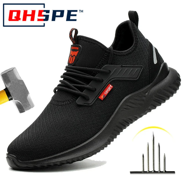 🛠️ Steel Toe Work Sneakers – Indestructible Safety & Style