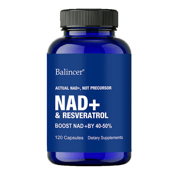 NAD+ Boost Supplement with Resveratrol & Vitamin B3