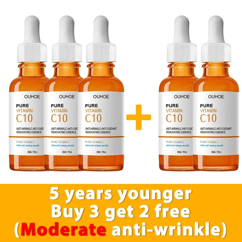 🍊 Vitamin C Wrinkle Remover Face Serum – Lifting, Firming & Brightening